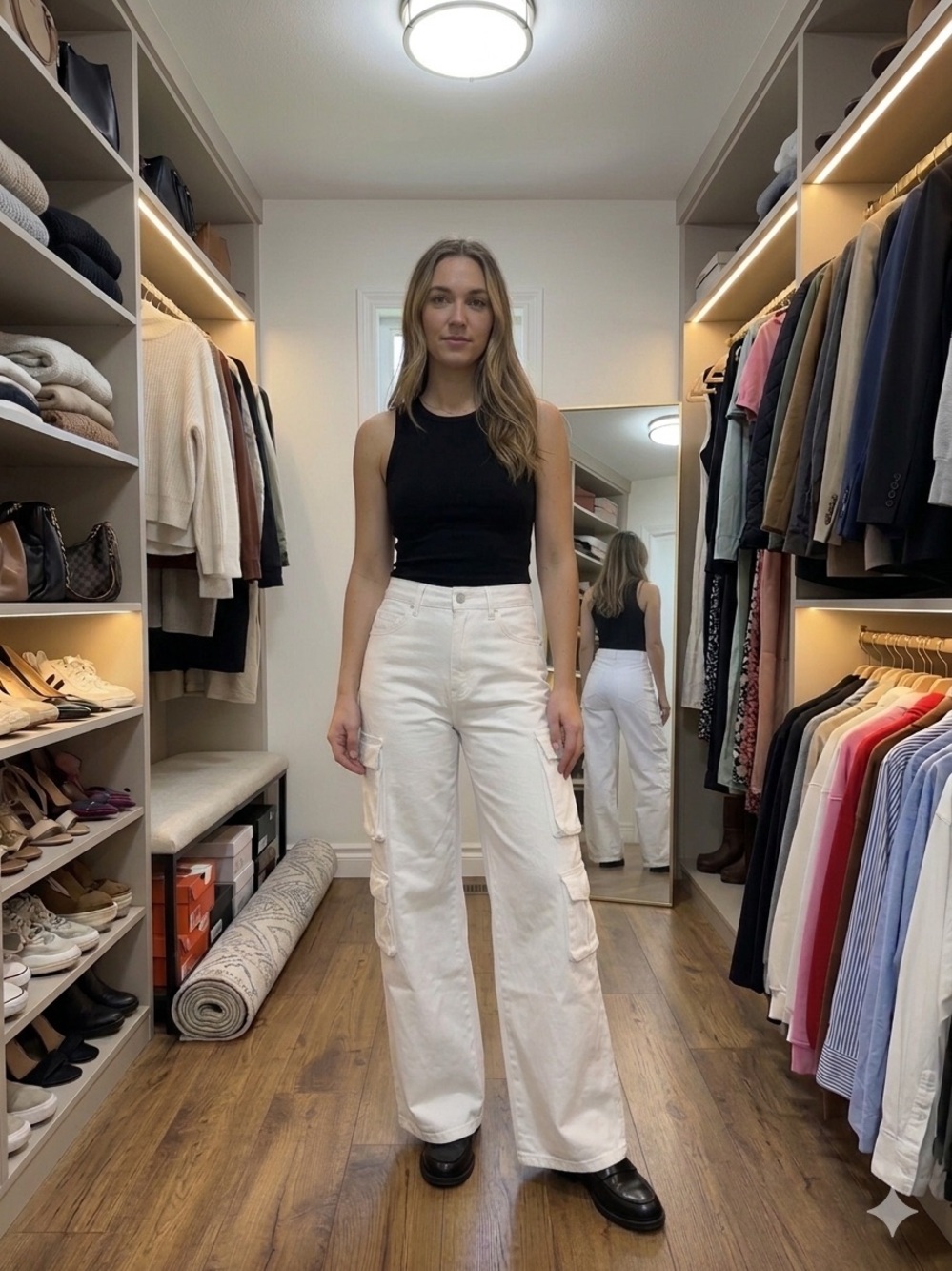 Disclosure wide leg cargo jeans. Nwt